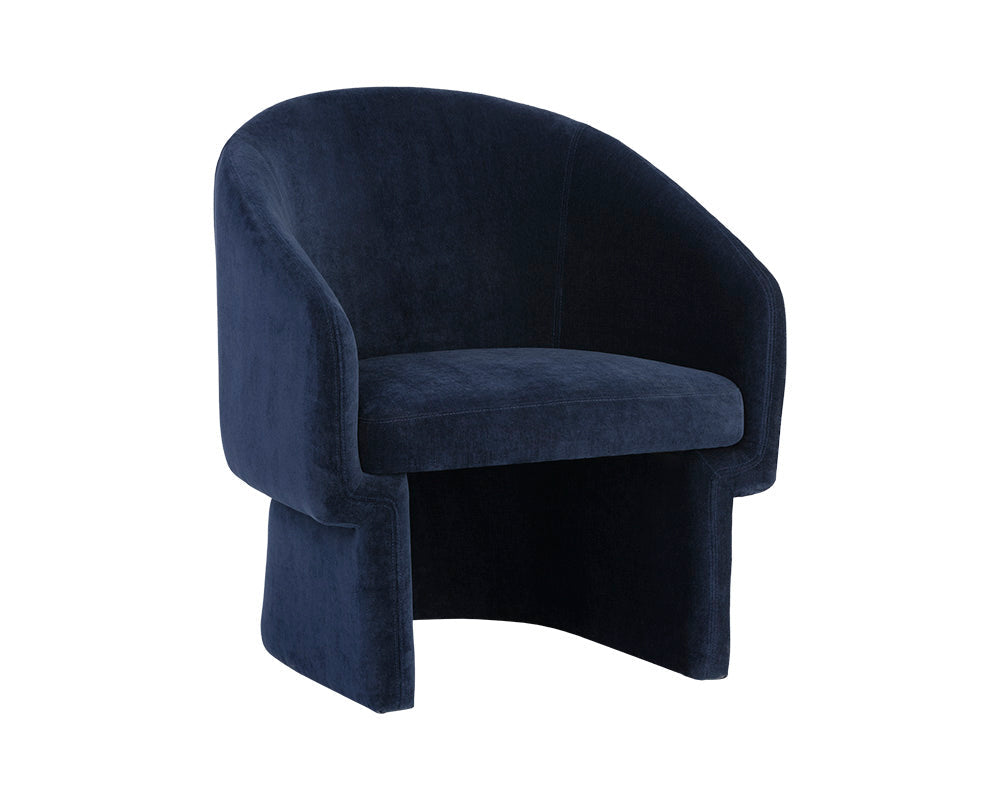 Lauryn Lounge Chair- Danny Navy