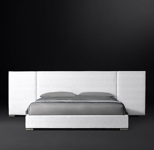 Cama Panel Liso Extendida Modena